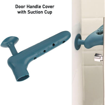 Silicone Door Handle Cover – Quiet & Anti-Static Protection