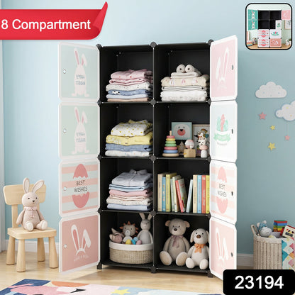 Modular plastic wardrobe kids