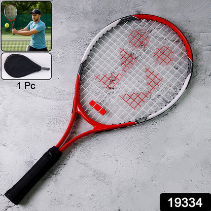 Professional Tennis Racket – Lightweight Aluminum Frame – side view