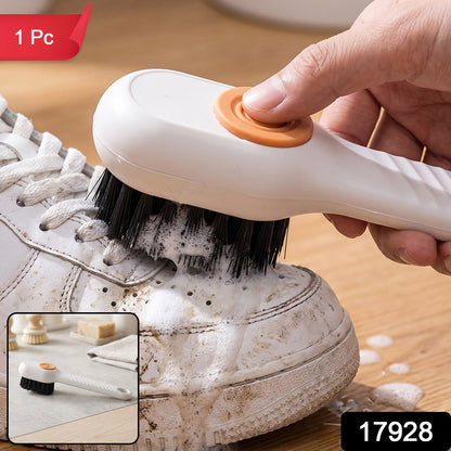 Scrubbing Brush with Dispenser – Multi-Purpose Cleaning – side view