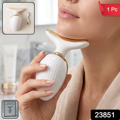 Electric Neck and Face Massager Lifting Firming Skin Care Beauty Device (1 Pc) view 2