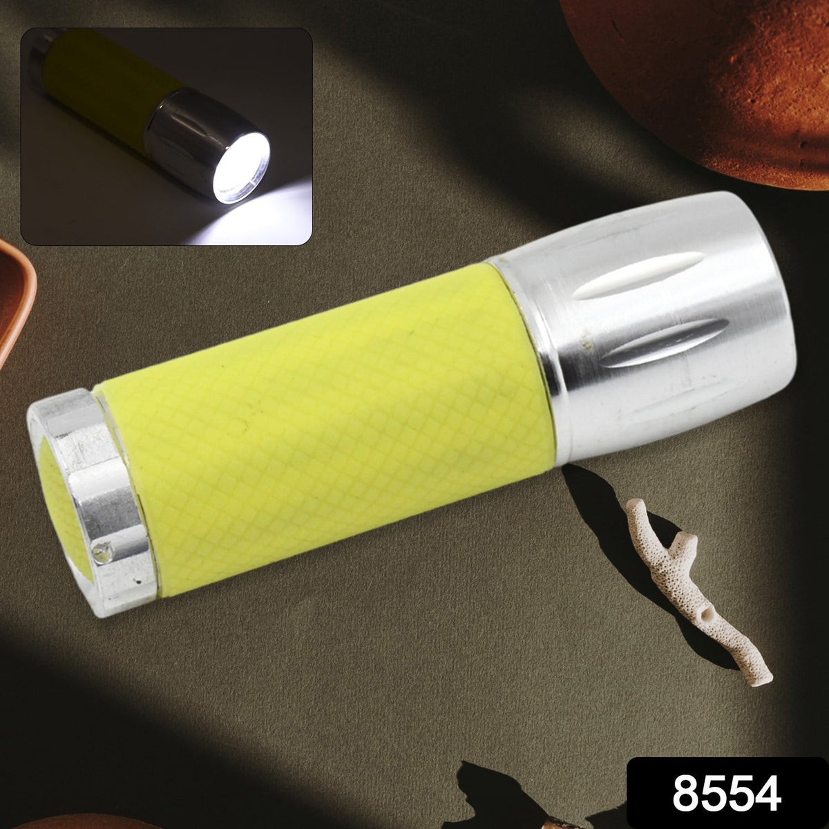 Mini LED Flashlight – High Lumen Pocket Torch – side view