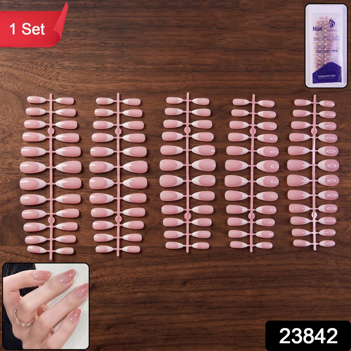 Nail tips set pack