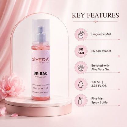 Elegant body spray bottle design