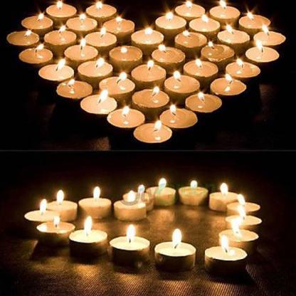 LED Tealight Candles – White 24 pcs for Diwali Decor – view 6