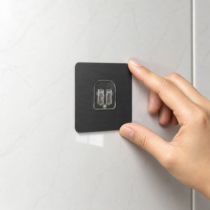 Strong sticky wall hook for damage-free wall mounting
