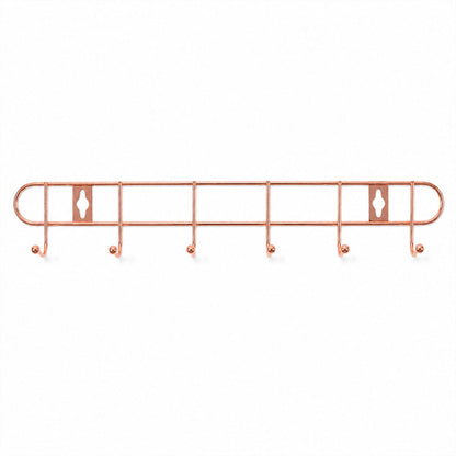 White background close-up of hook rack