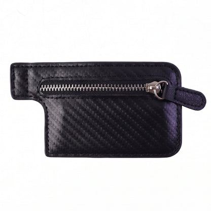 Adhesive Card Phone Holder – Zipper Pocket Wallet – alternate view