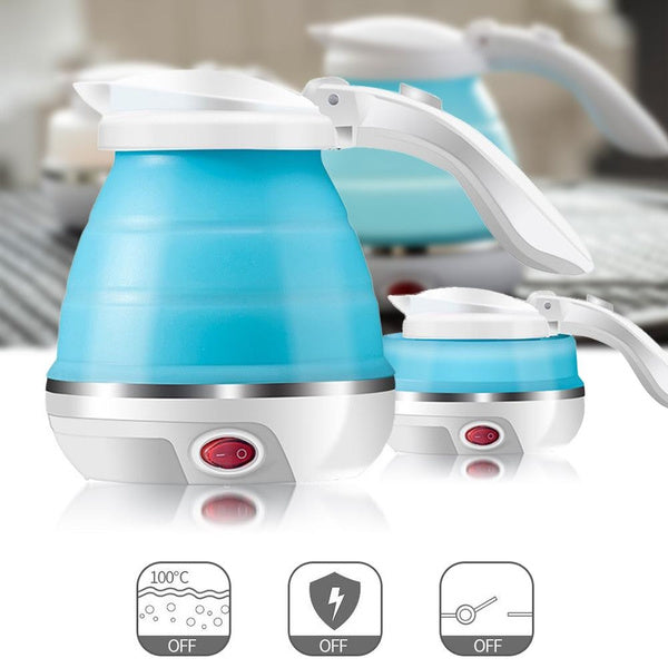 Foldable Electric Kettle – Portable 0.6L Travel Boiler – view 10